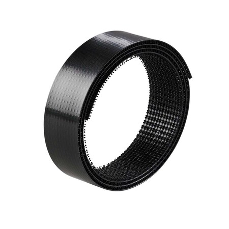 3M Reclosable Fastener, No Adhesive, 50 yds, 1 in Wd, Black 7010339596